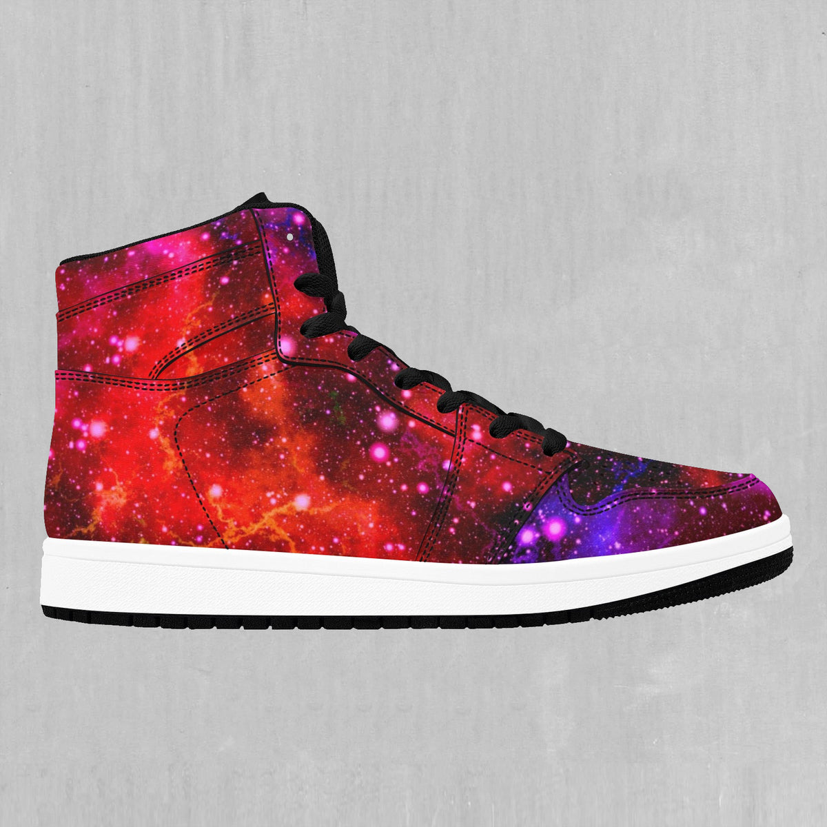 Electric Galaxy High Top Sneakers