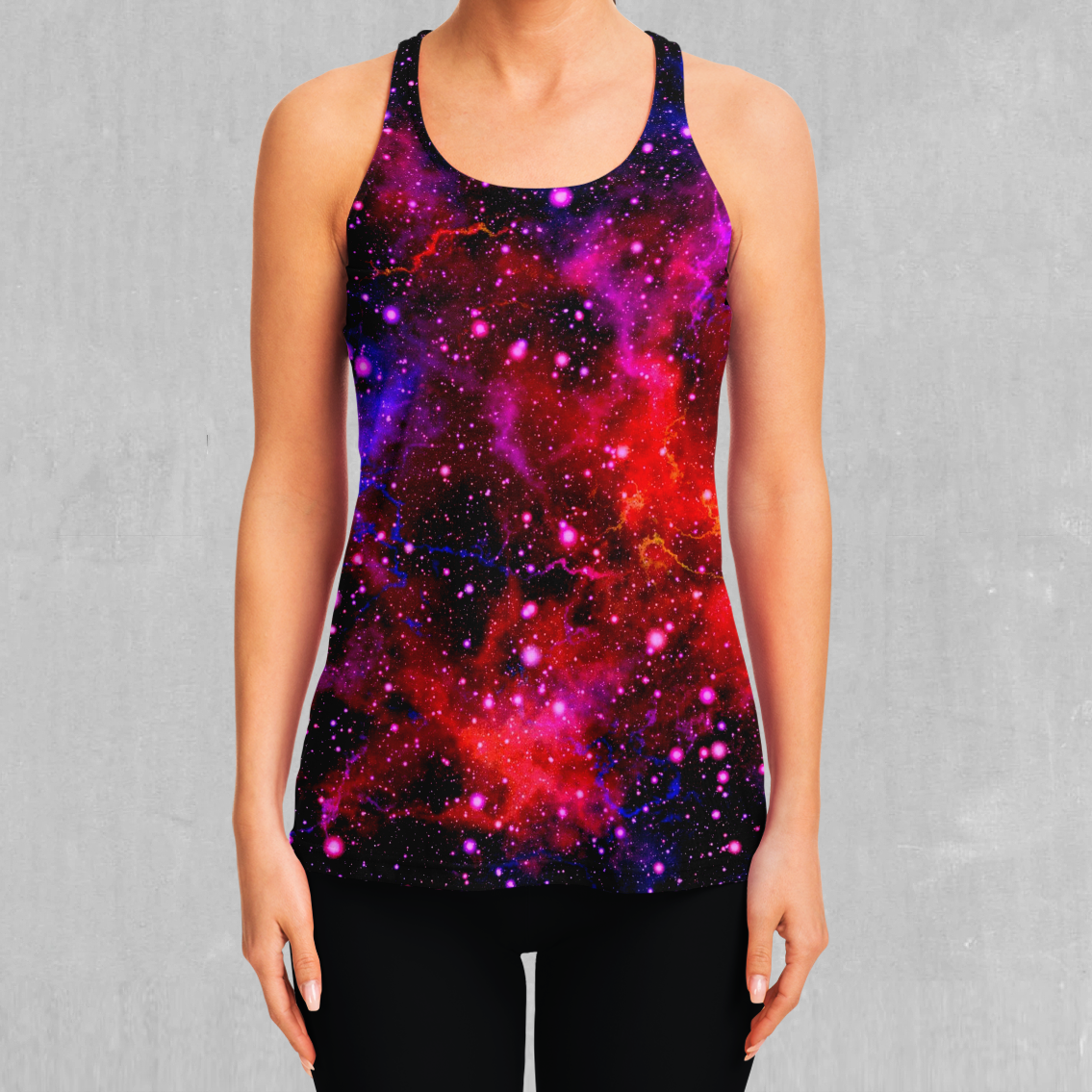Electric Galaxy Women's Tank Top
