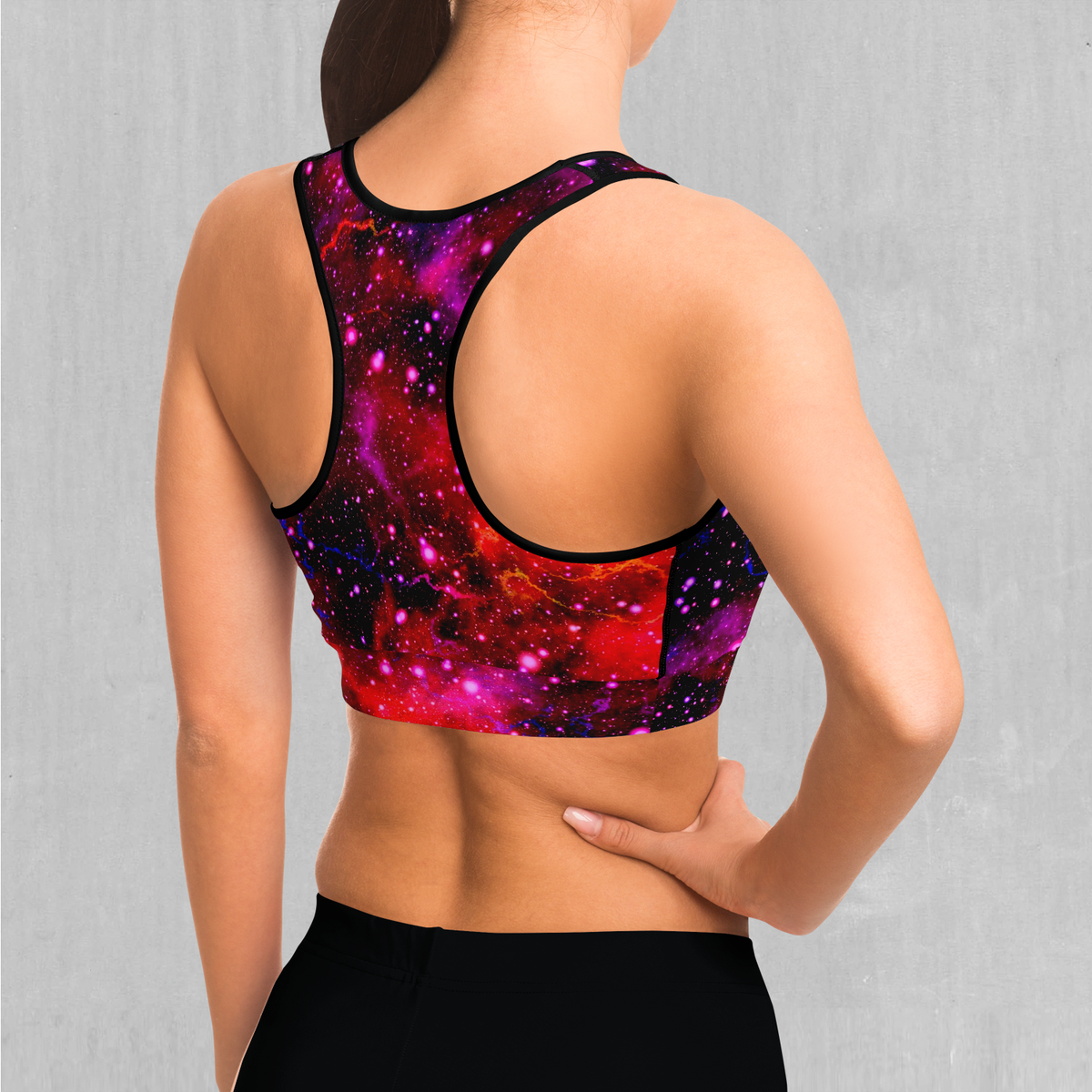 Electric Galaxy Sports Bra