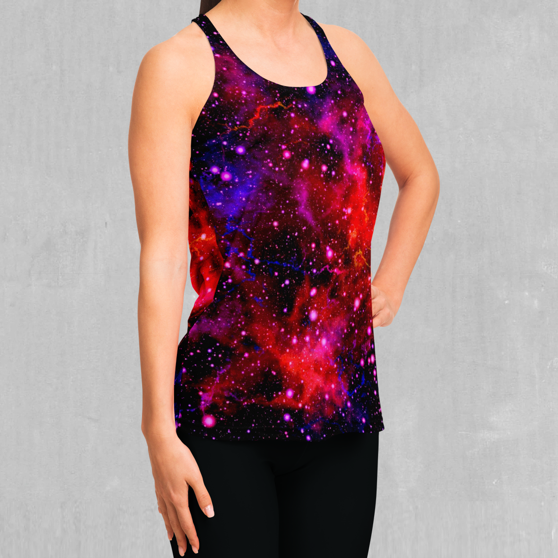 Electric Galaxy Women's Tank Top