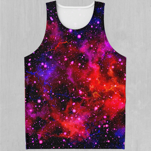 Electric Galaxy Men's Tank Top - Azimuth Clothing