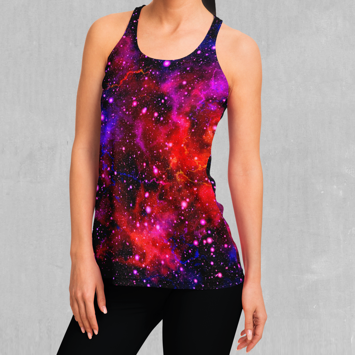 Electric Galaxy Women's Tank Top