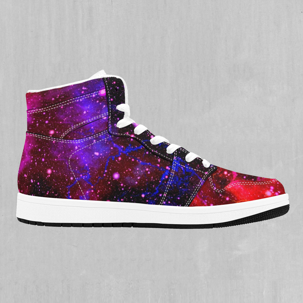 Electric Galaxy High Top Sneakers