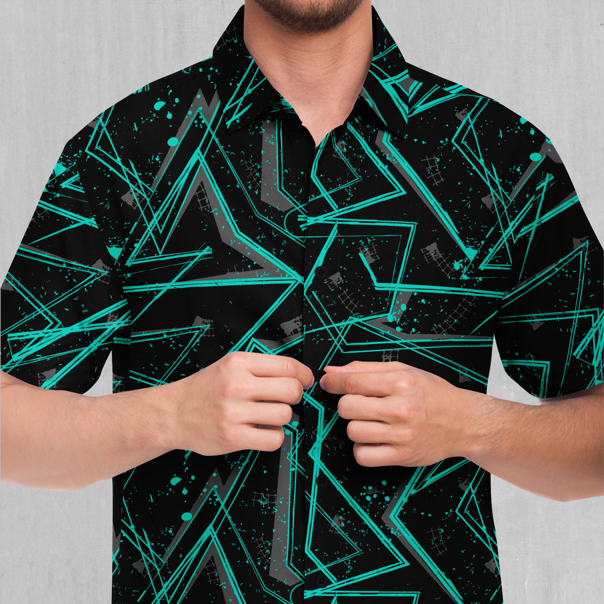 Electrostatic Button Down Shirt