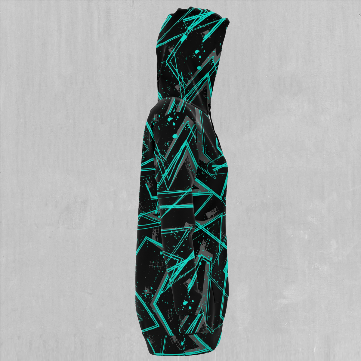 Electrostatic Hoodie Dress