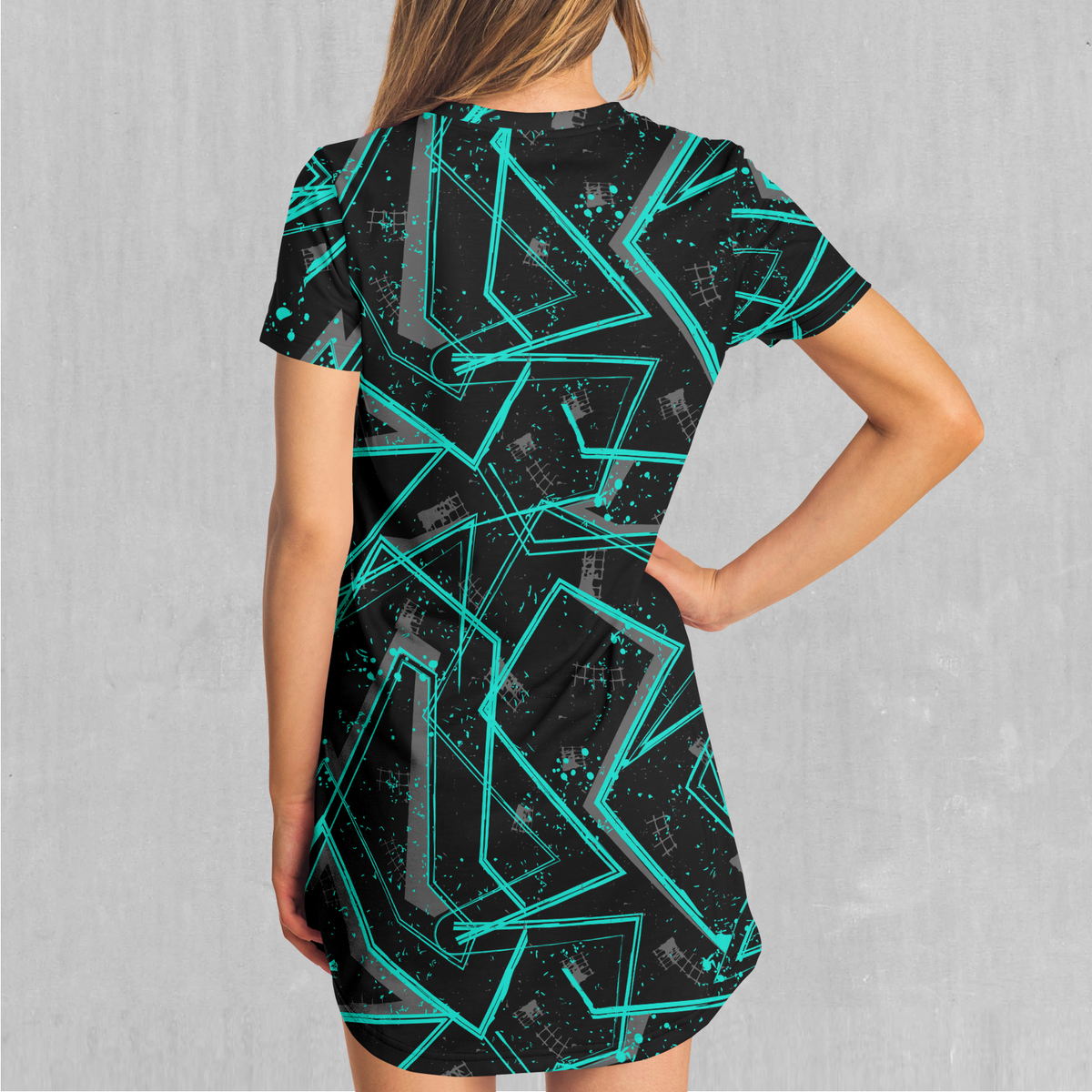 Electrostatic T-Shirt Dress