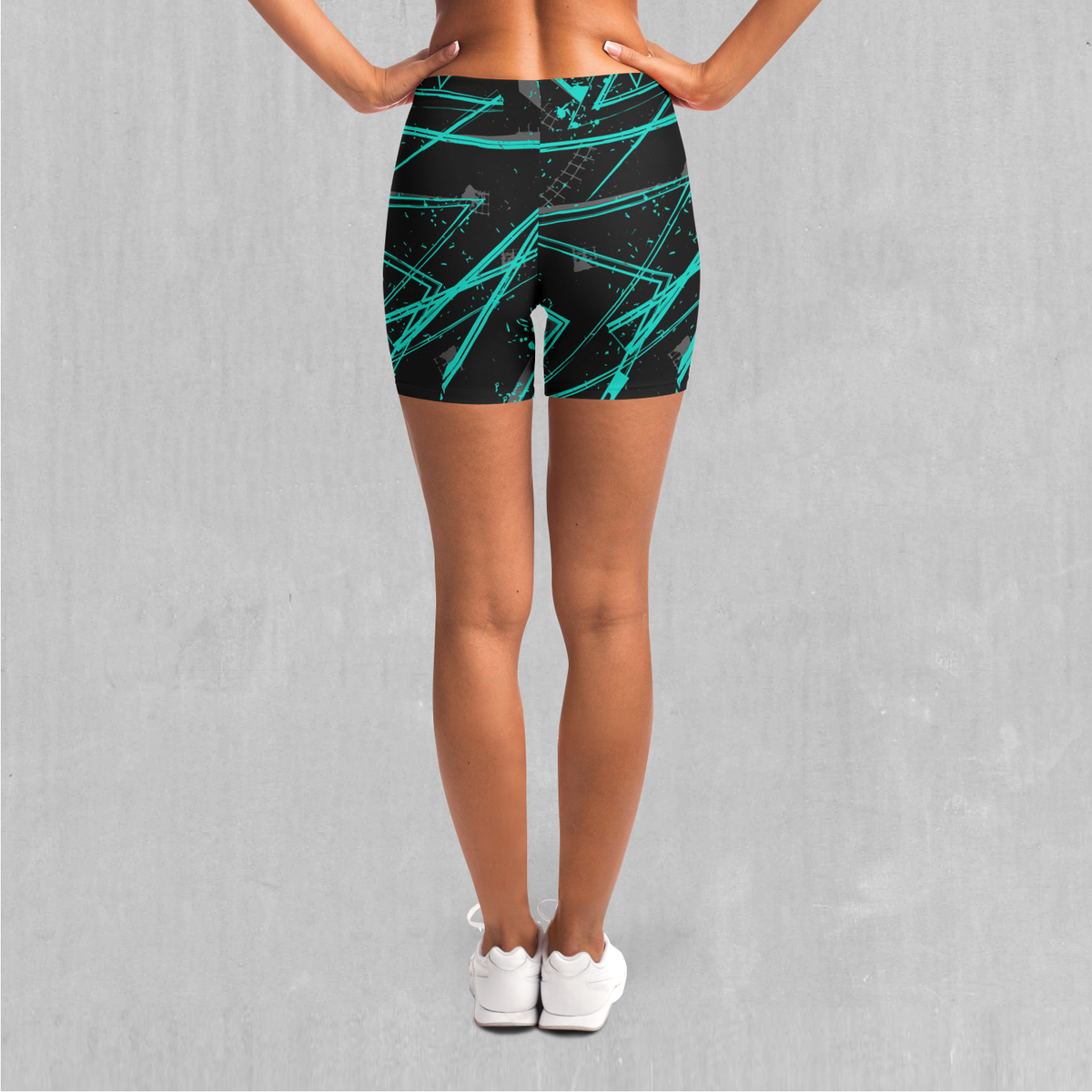 Electrostatic Yoga Shorts