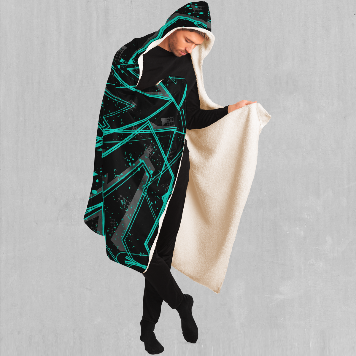 Electrostatic Hooded Blanket - Azimuth Clothing