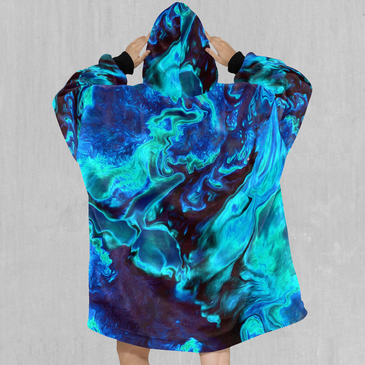 Enigma Sea Blanket Hoodie