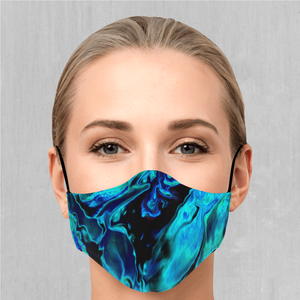 Enigma Sea Face Mask - Azimuth Clothing