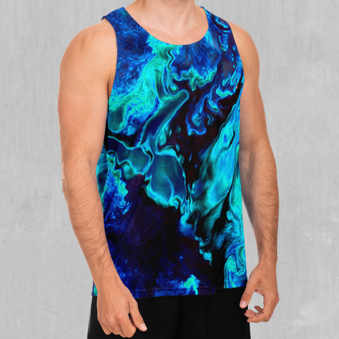 Enigma Sea Men's Tank Top - Azimuth Clothing