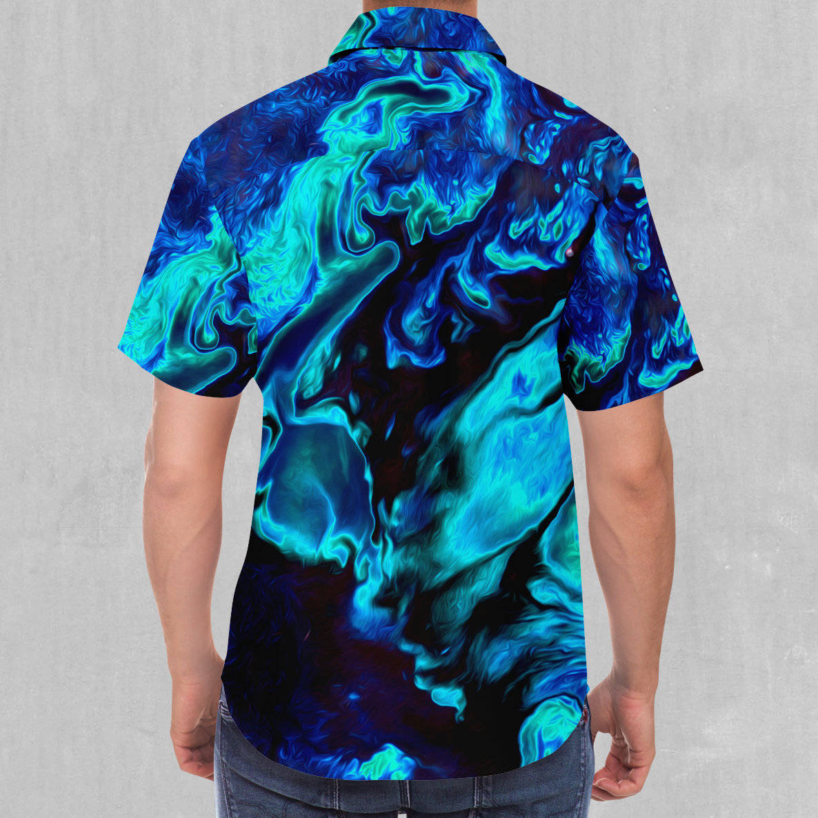 Enigma Sea Button Down Shirt