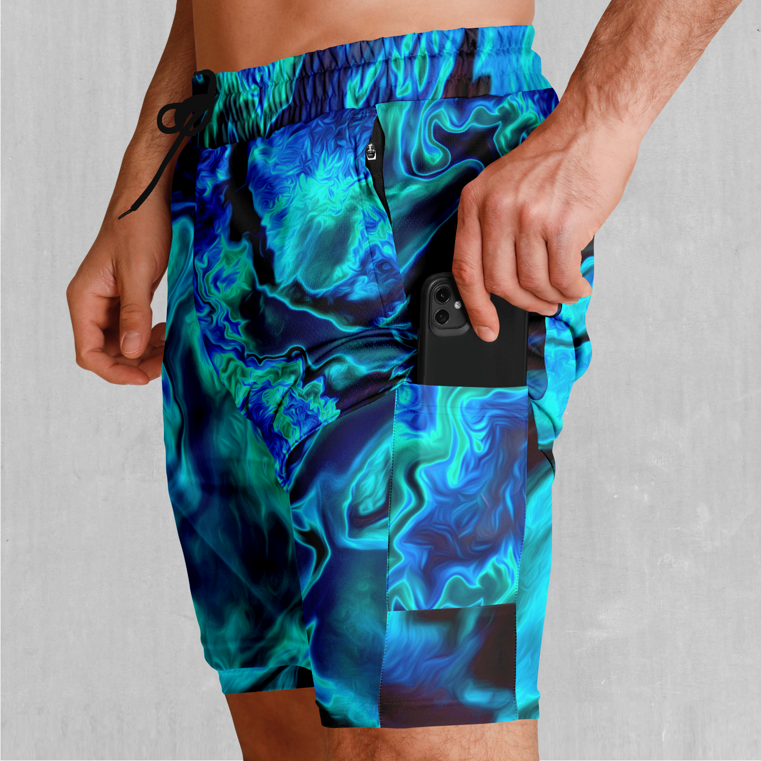 Enigma Sea Men's 2 in 1 Shorts