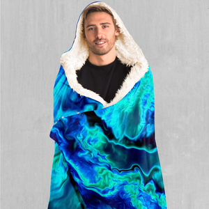 Enigma Sea Hooded Blanket - Azimuth Clothing