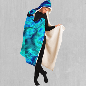 Enigma Sea Hooded Blanket - Azimuth Clothing