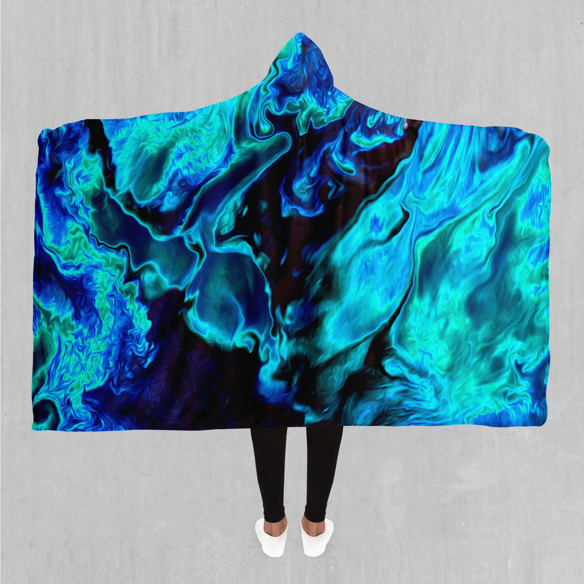 Enigma Sea Hooded Blanket - Azimuth Clothing