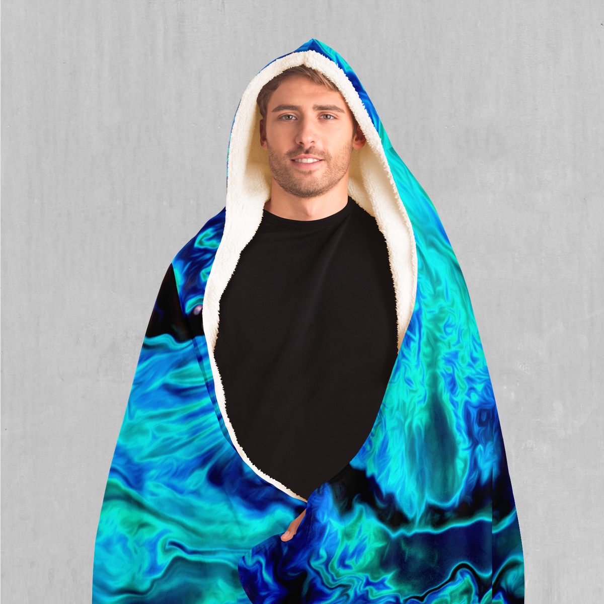 Enigma Sea Hooded Blanket - Azimuth Clothing