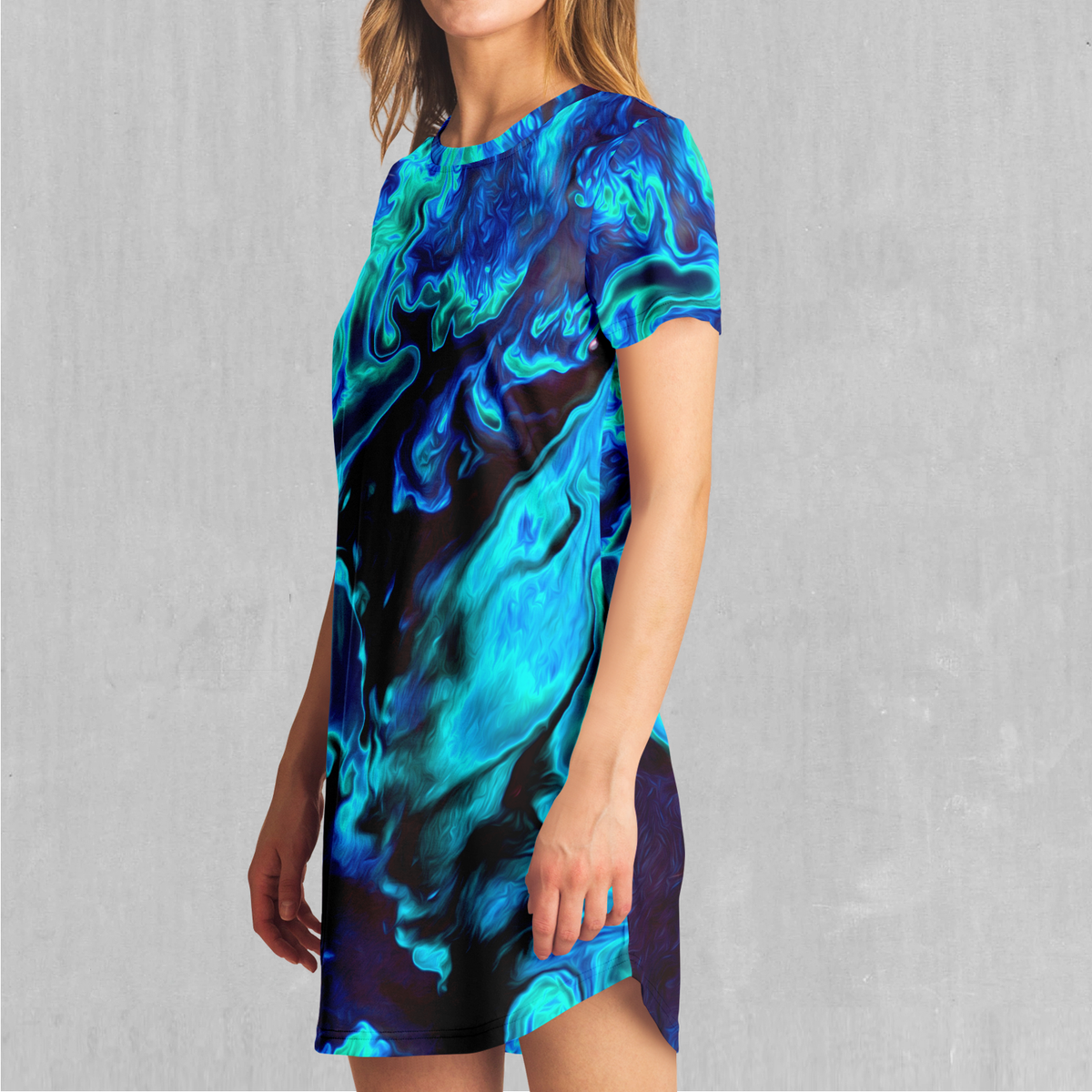 Enigma Sea T-Shirt Dress