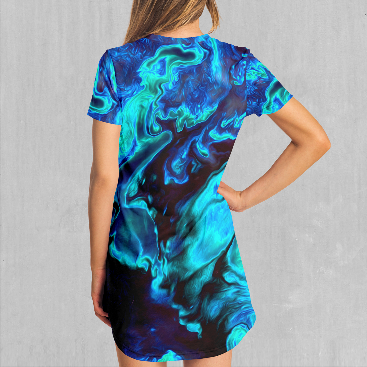 Enigma Sea T-Shirt Dress
