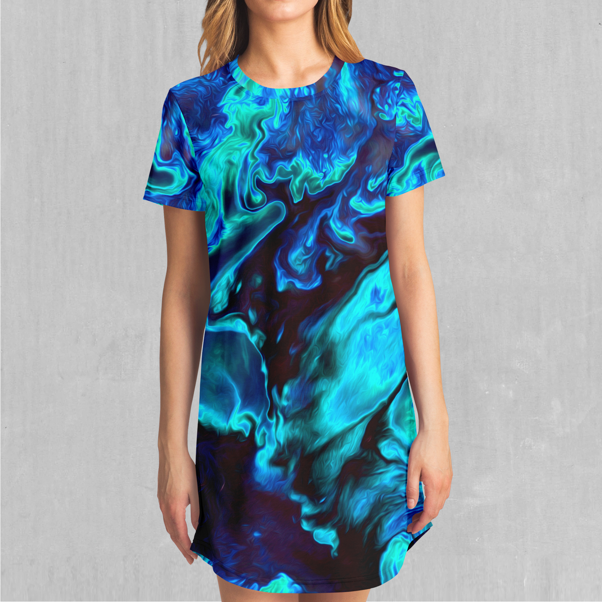 Enigma Sea T-Shirt Dress