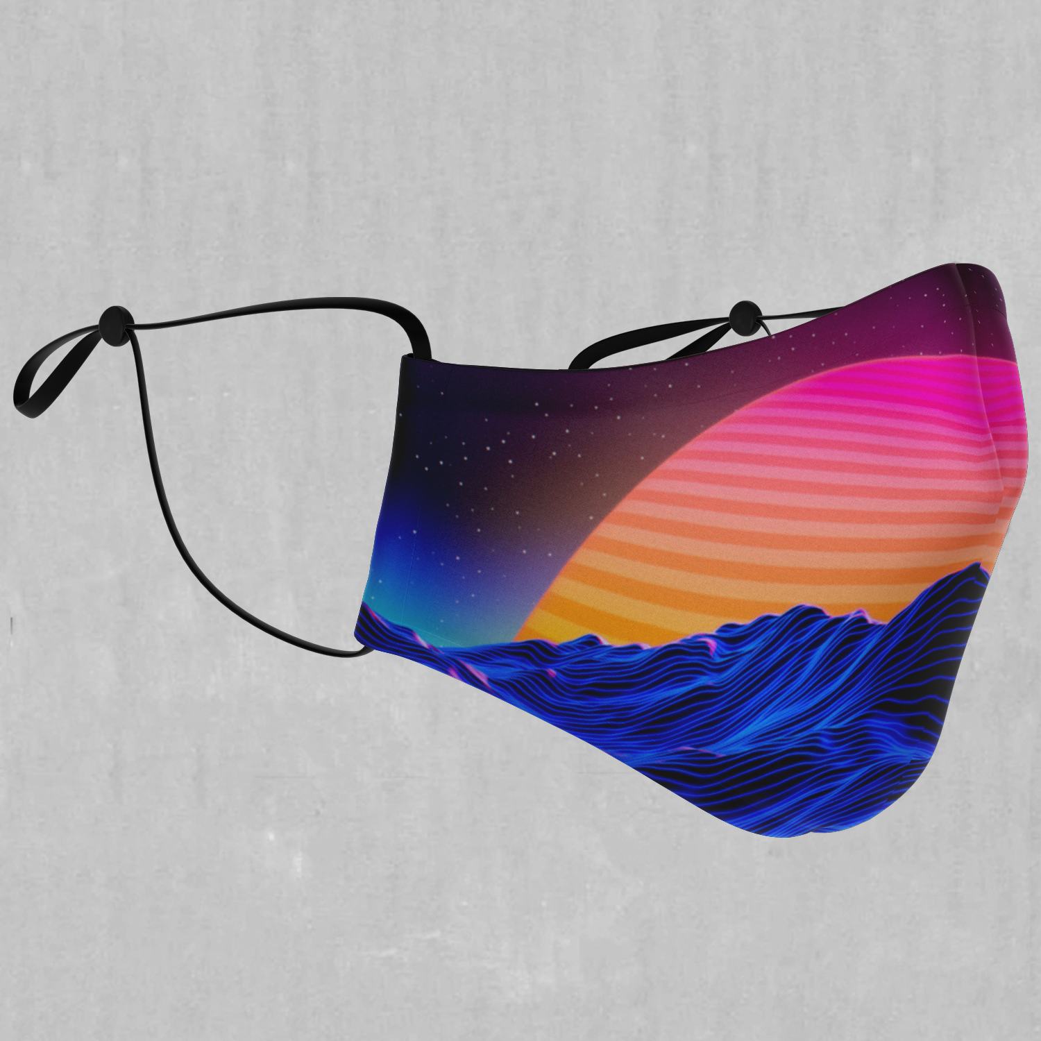 Radial Glow Face Mask