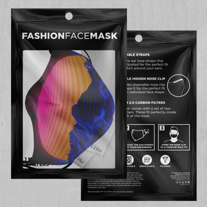 Radial Glow Face Mask