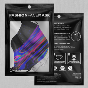 Chromatic Cosmos Face Mask