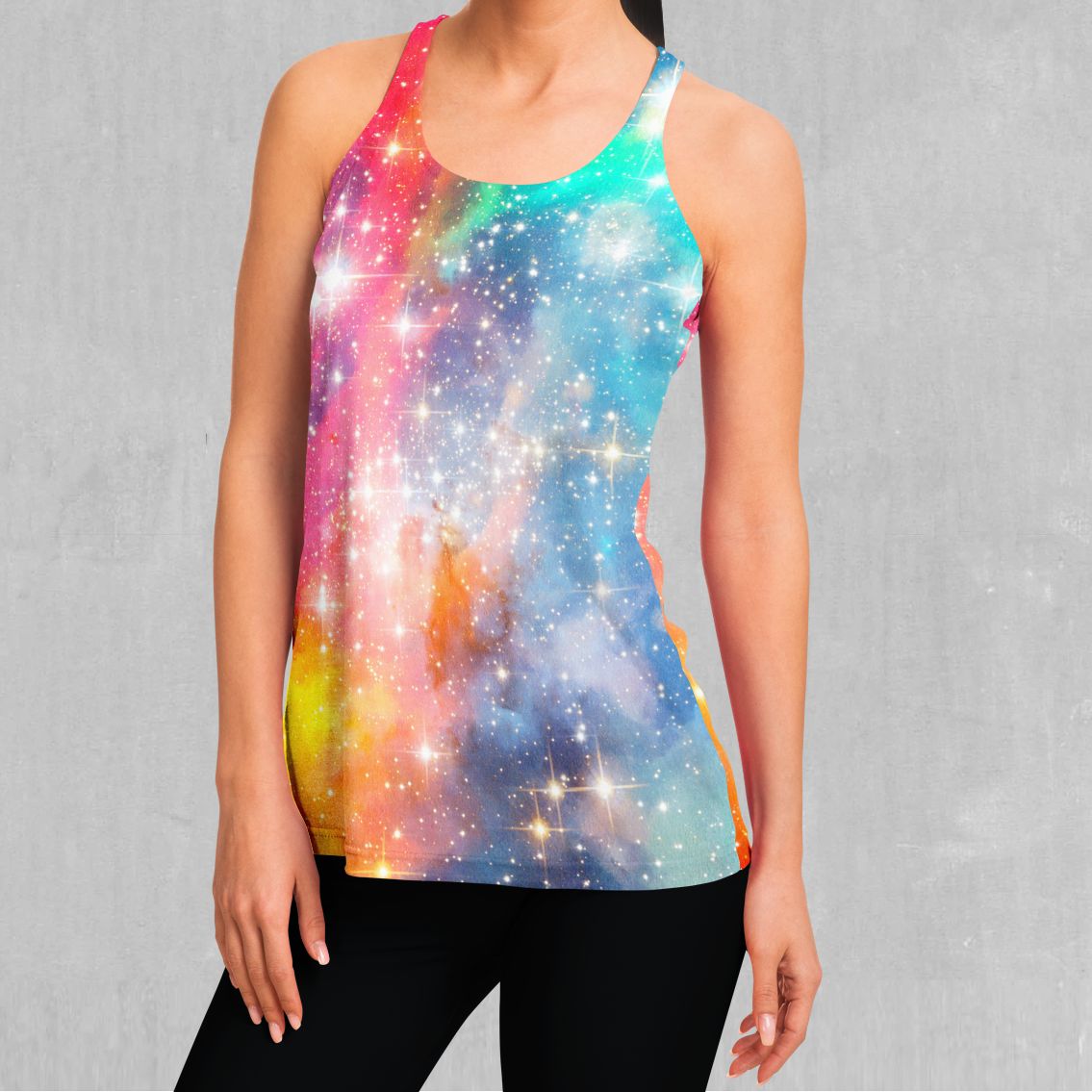 Fire and Ice Galaxy Women's Tank Top