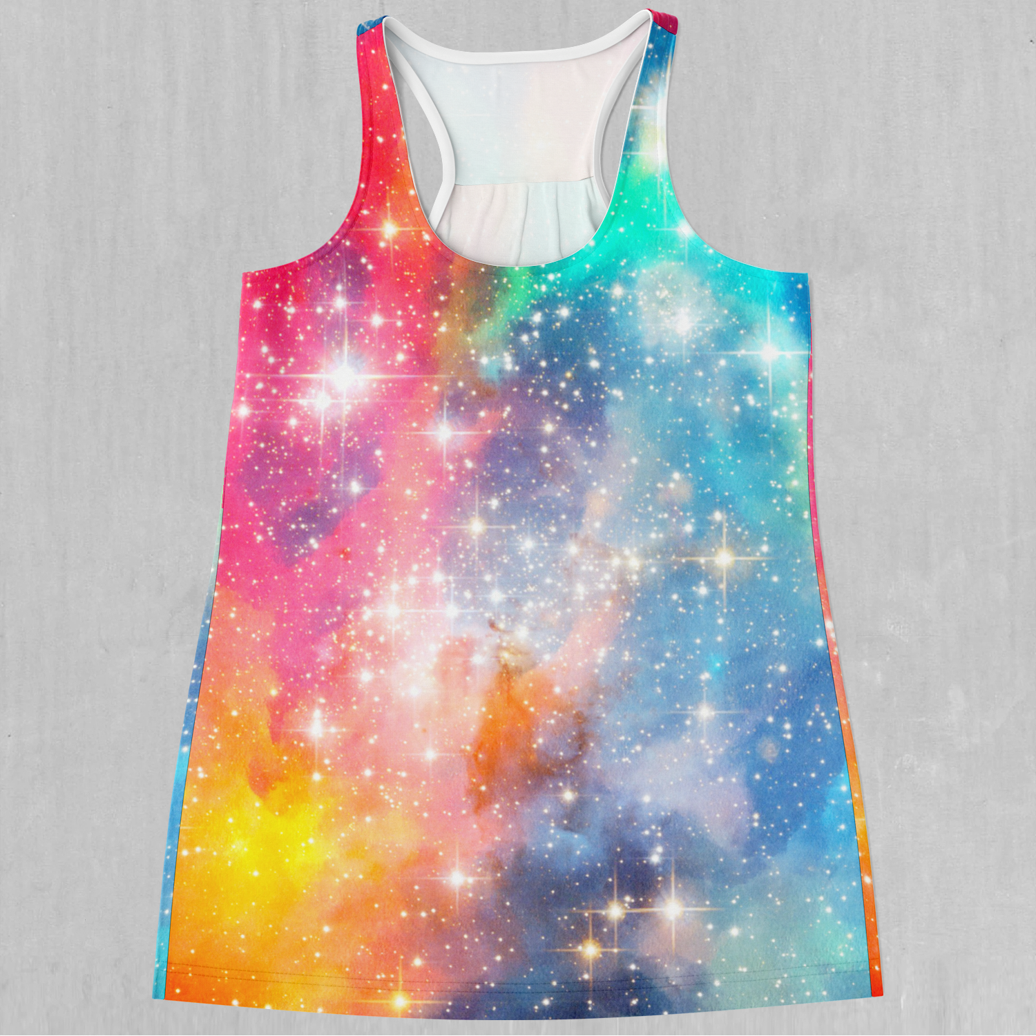 Fire and Ice Galaxy Women's Tank Top