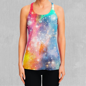 Fire and Ice Galaxy Women's Tank Top