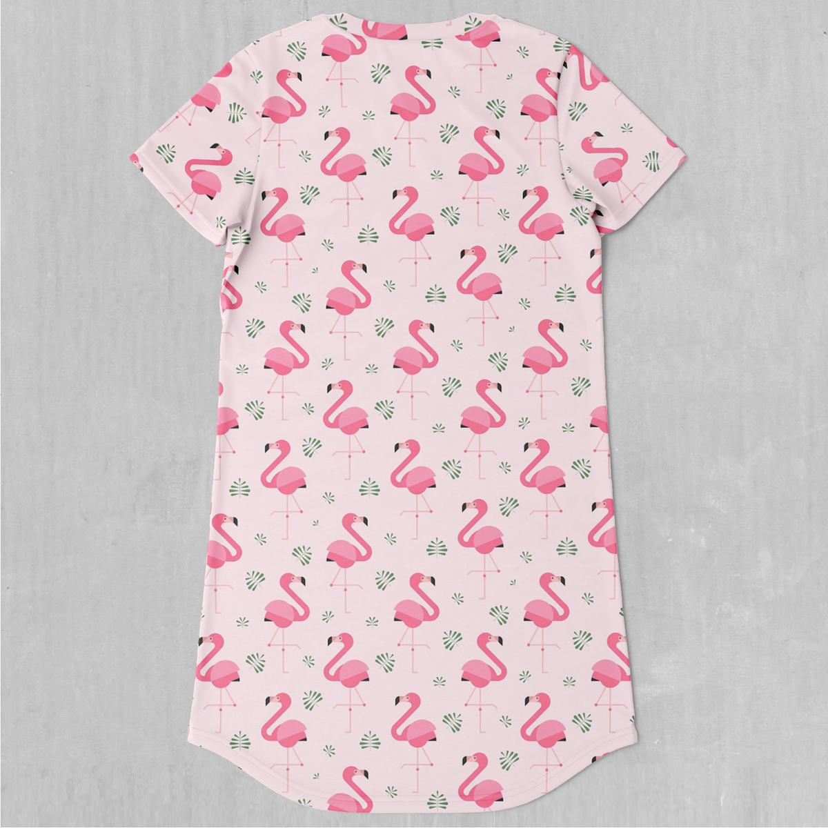 Flamingo T-Shirt Dress