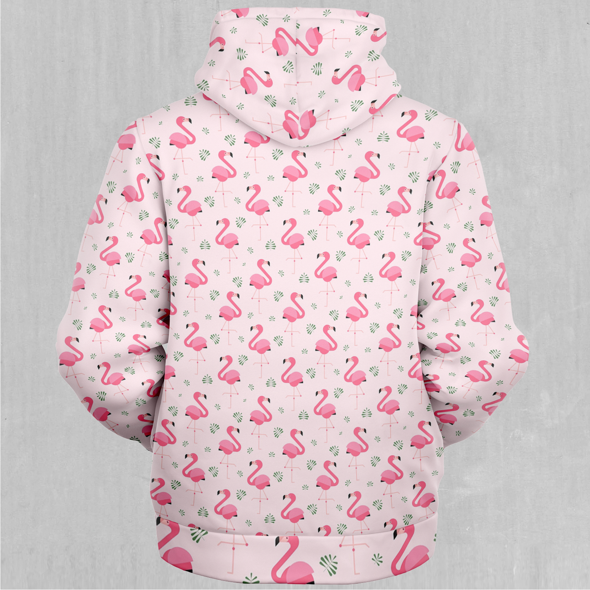Flamingo Sherpa Hoodie