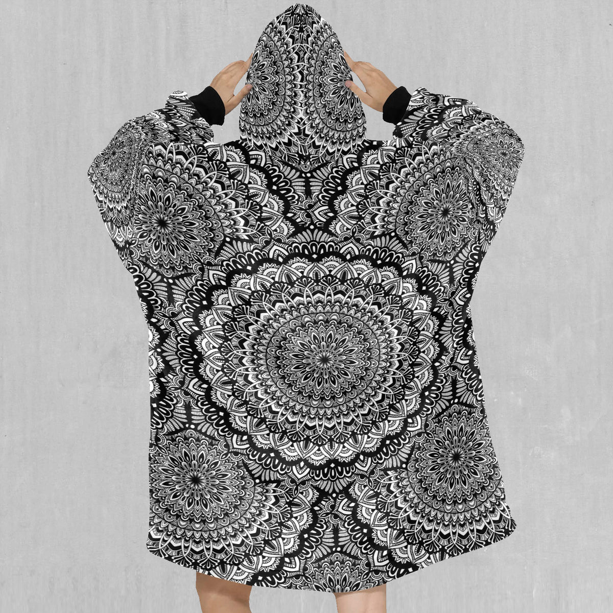 Floral Mandala Blanket Hoodie