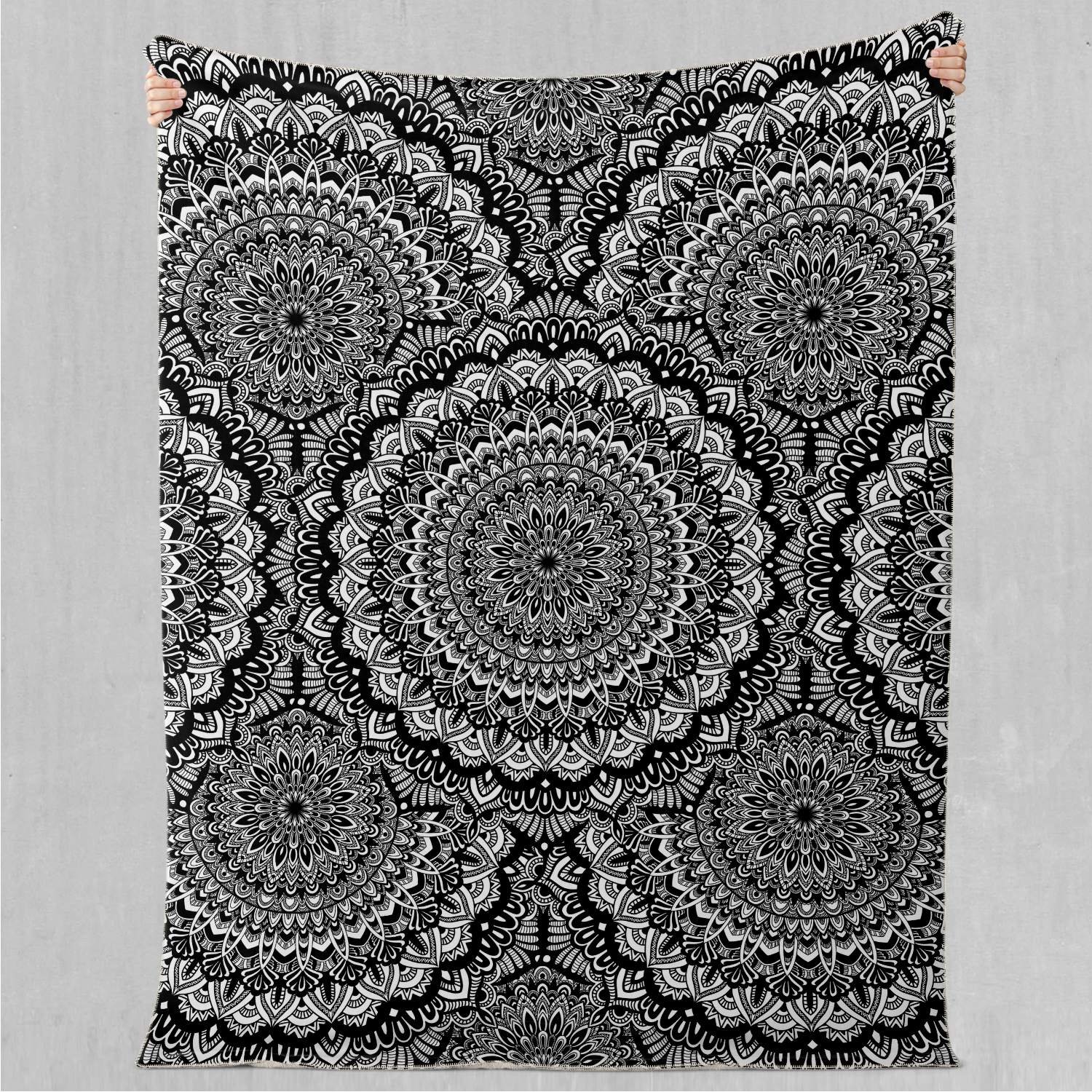 Floral Mandala Blanket