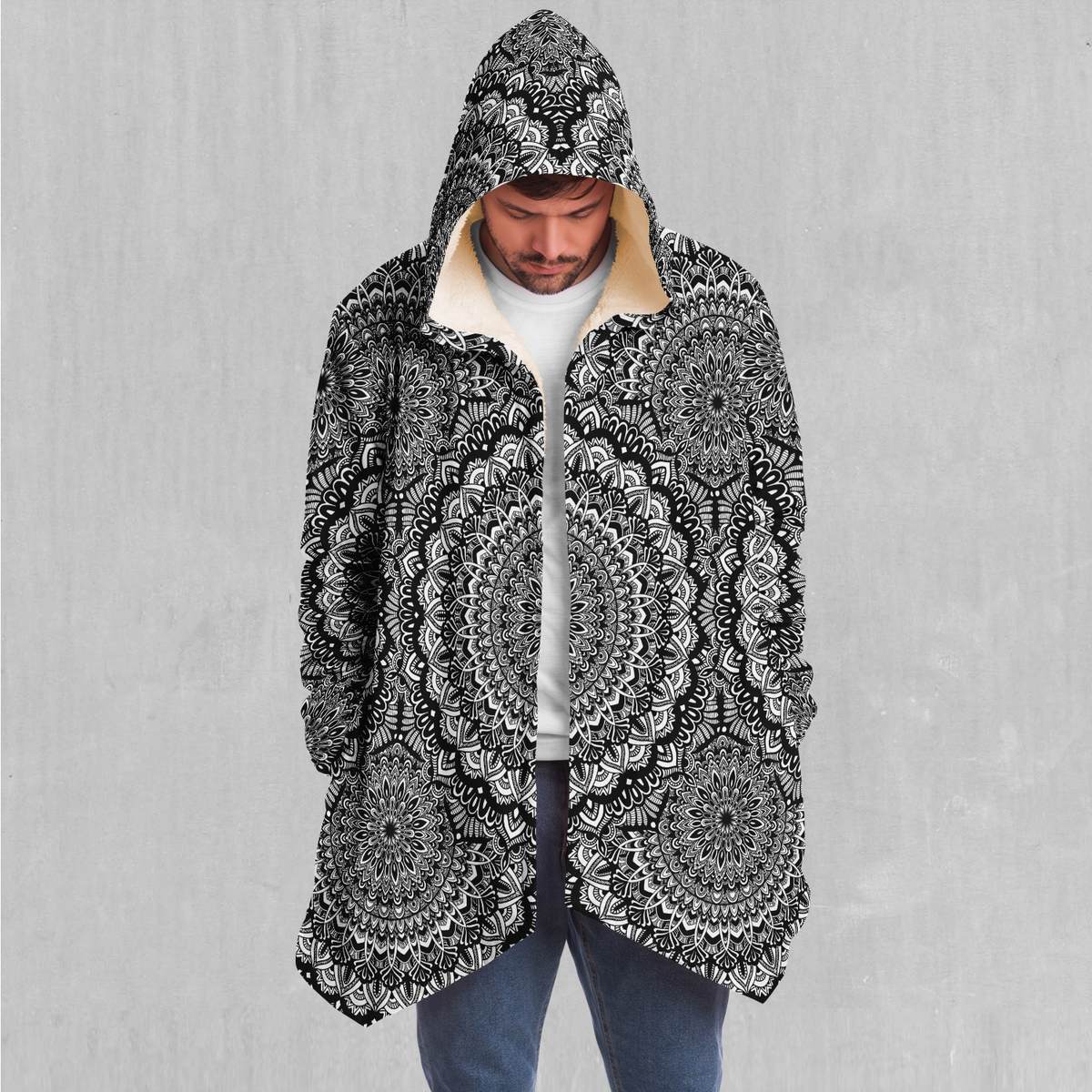 Floral Mandala Cloak - Azimuth Clothing