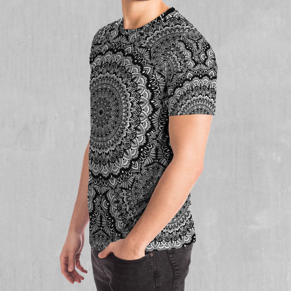 Floral Mandala Tee - Azimuth Clothing
