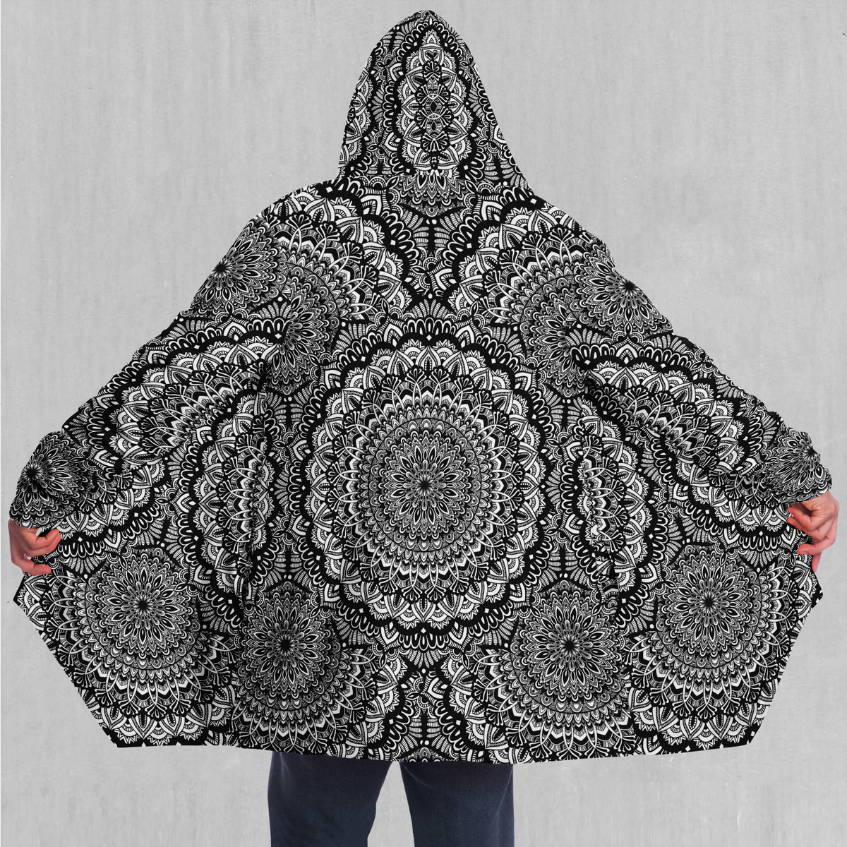 Floral Mandala Cloak - Azimuth Clothing