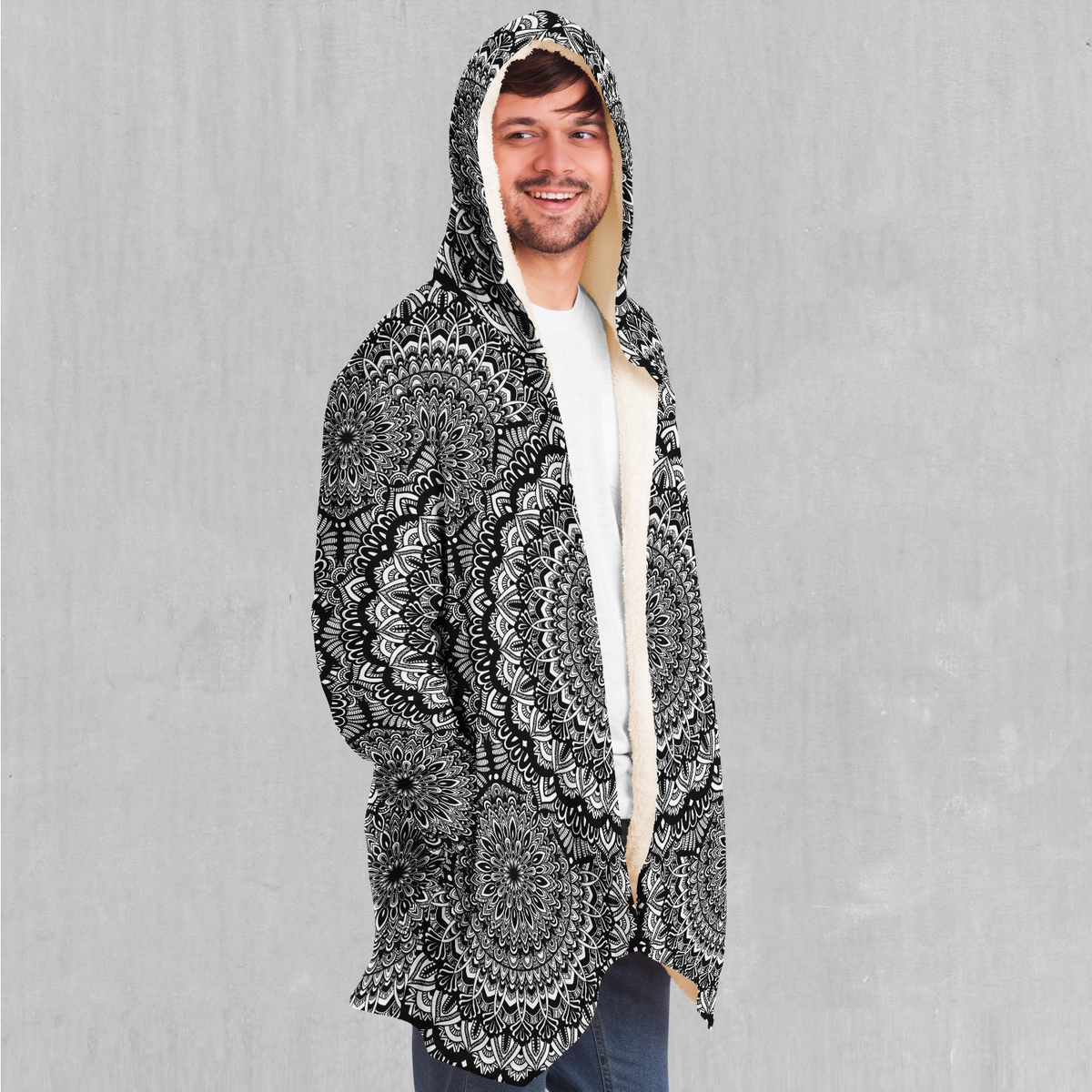 Floral Mandala Cloak - Azimuth Clothing