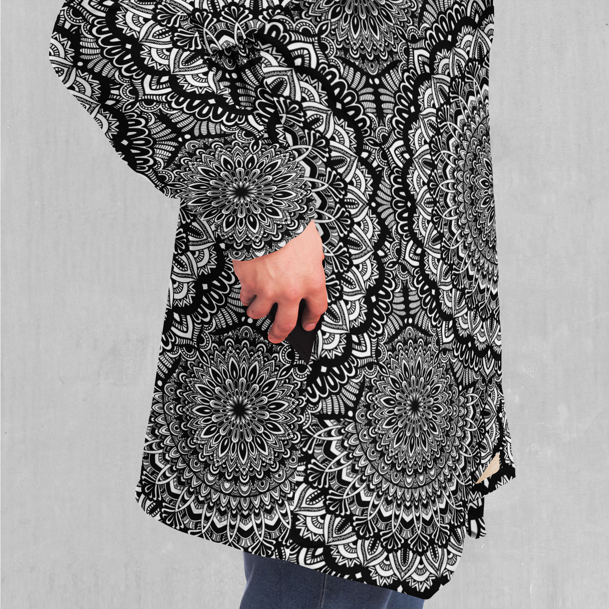 Floral Mandala Cloak - Azimuth Clothing