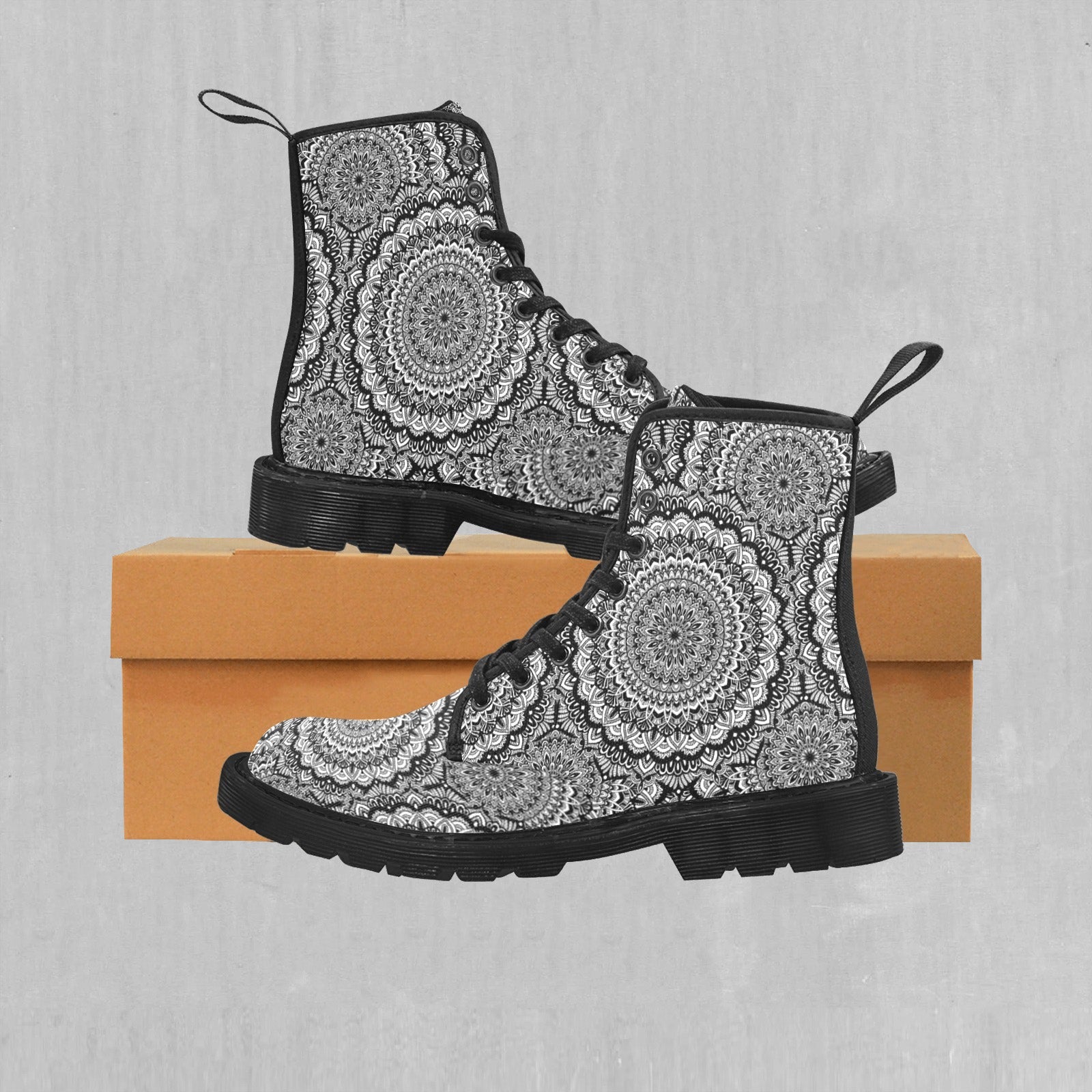 Floral Mandala Women's Boots