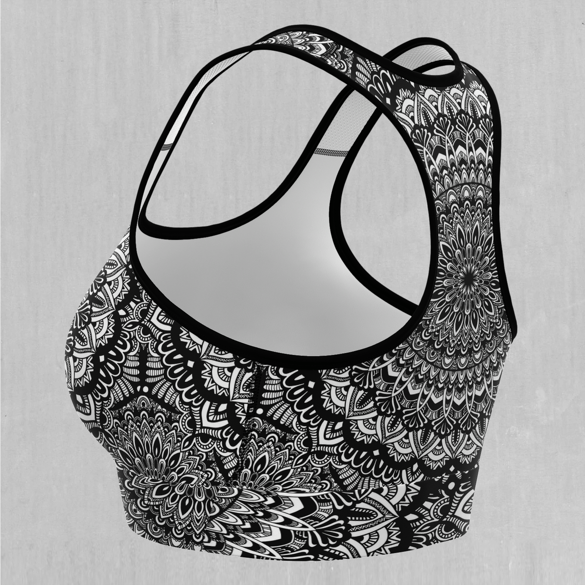 Floral Mandala Sports Bra