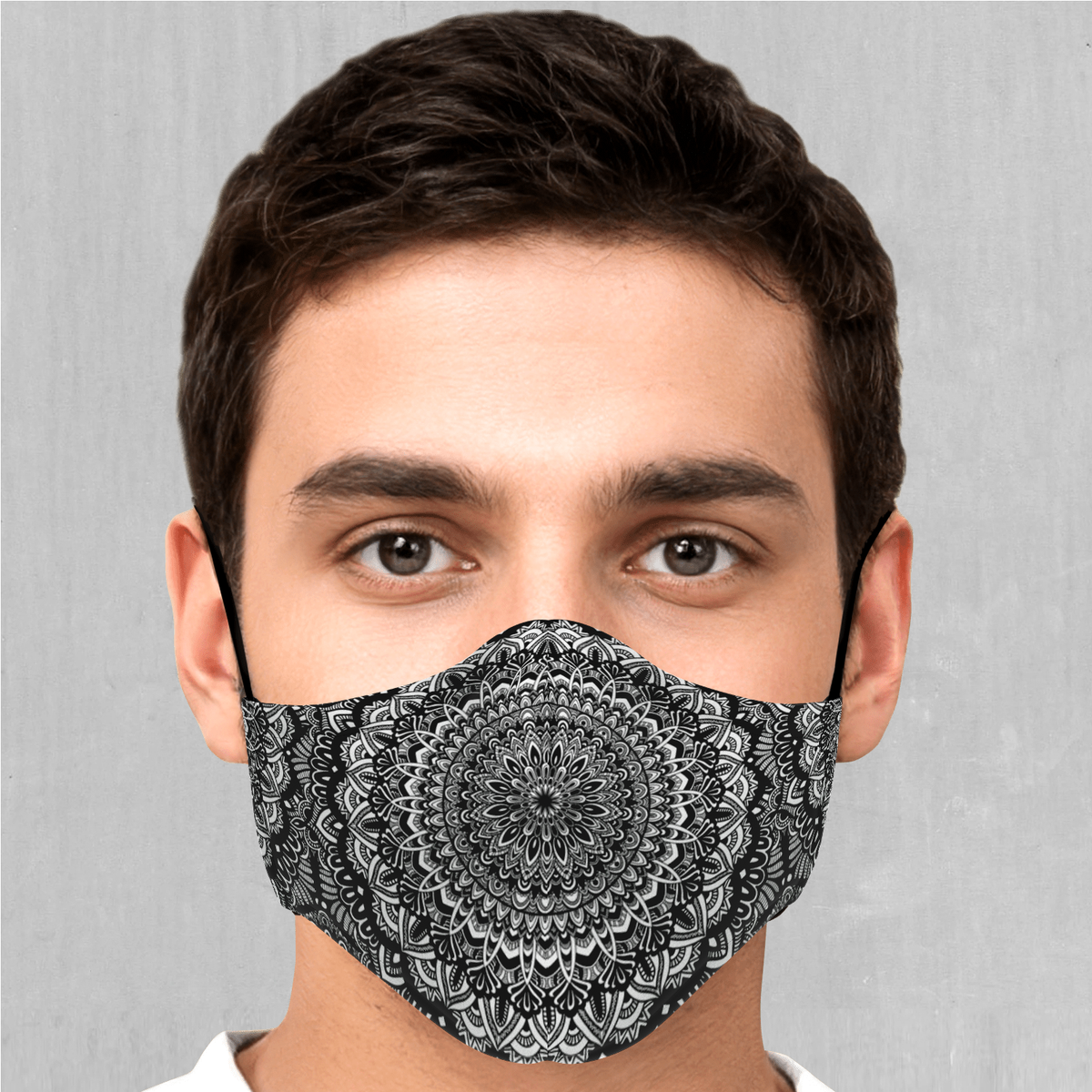 Floral Mandala Face Mask - Azimuth Clothing