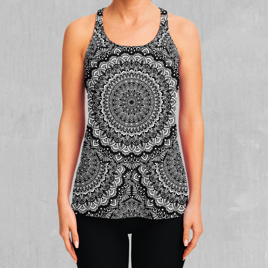 Floral Mandala Women's Tank Top