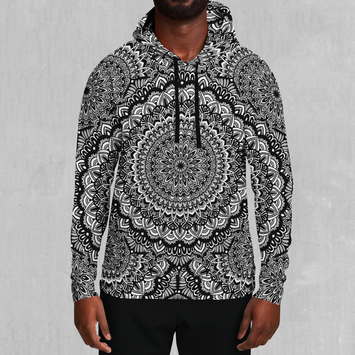 Floral Mandala Hoodie - Azimuth Clothing