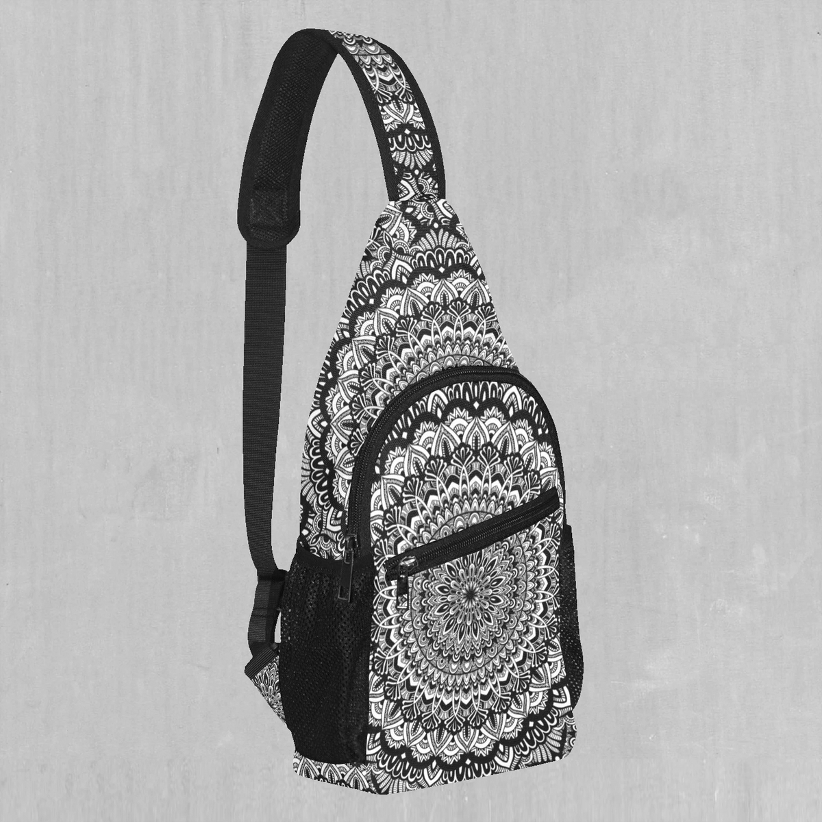 Floral Mandala Sling Bag