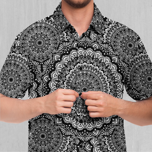 Floral Mandala Button Down Shirt