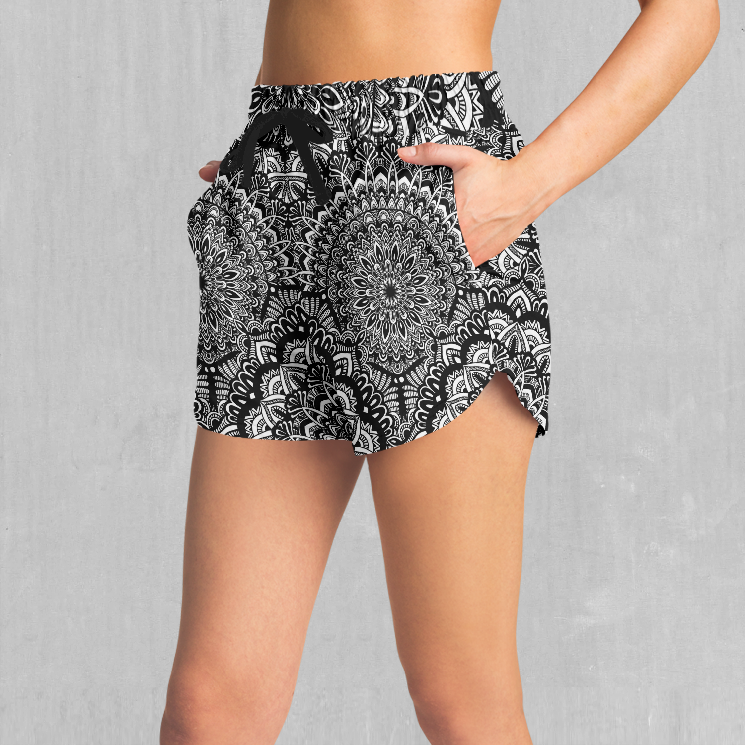 Floral Mandala Women's Shorts