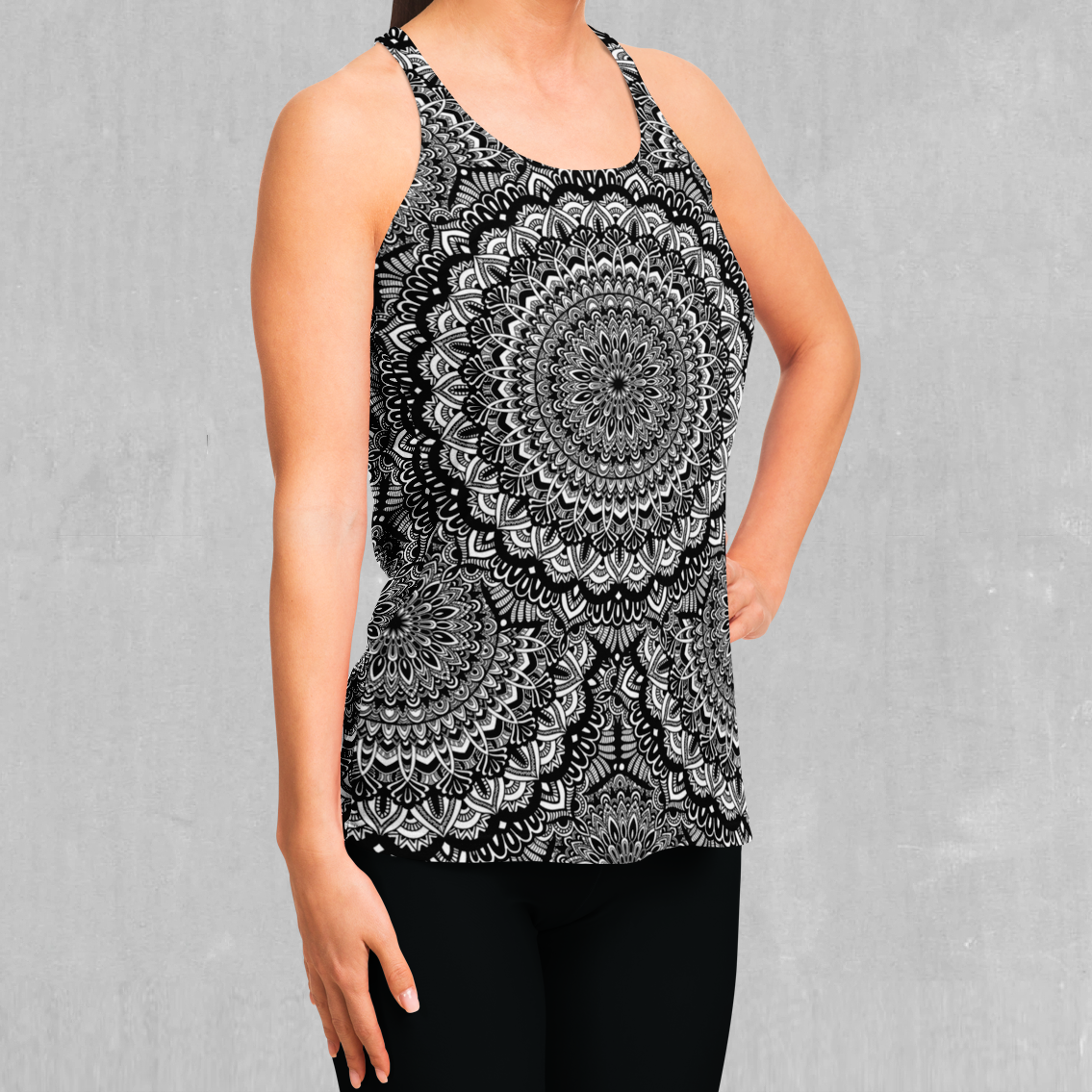 Floral Mandala Women's Tank Top