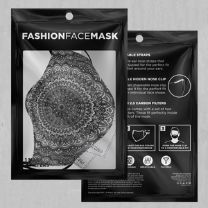 Floral Mandala Face Mask - Azimuth Clothing
