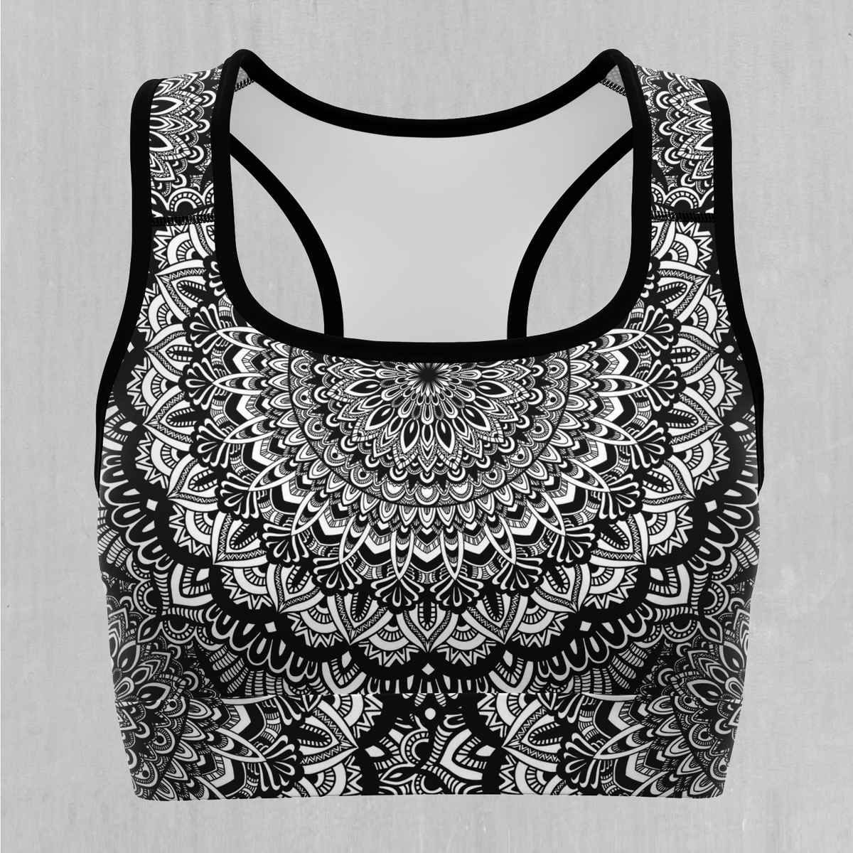 Floral Mandala Sports Bra